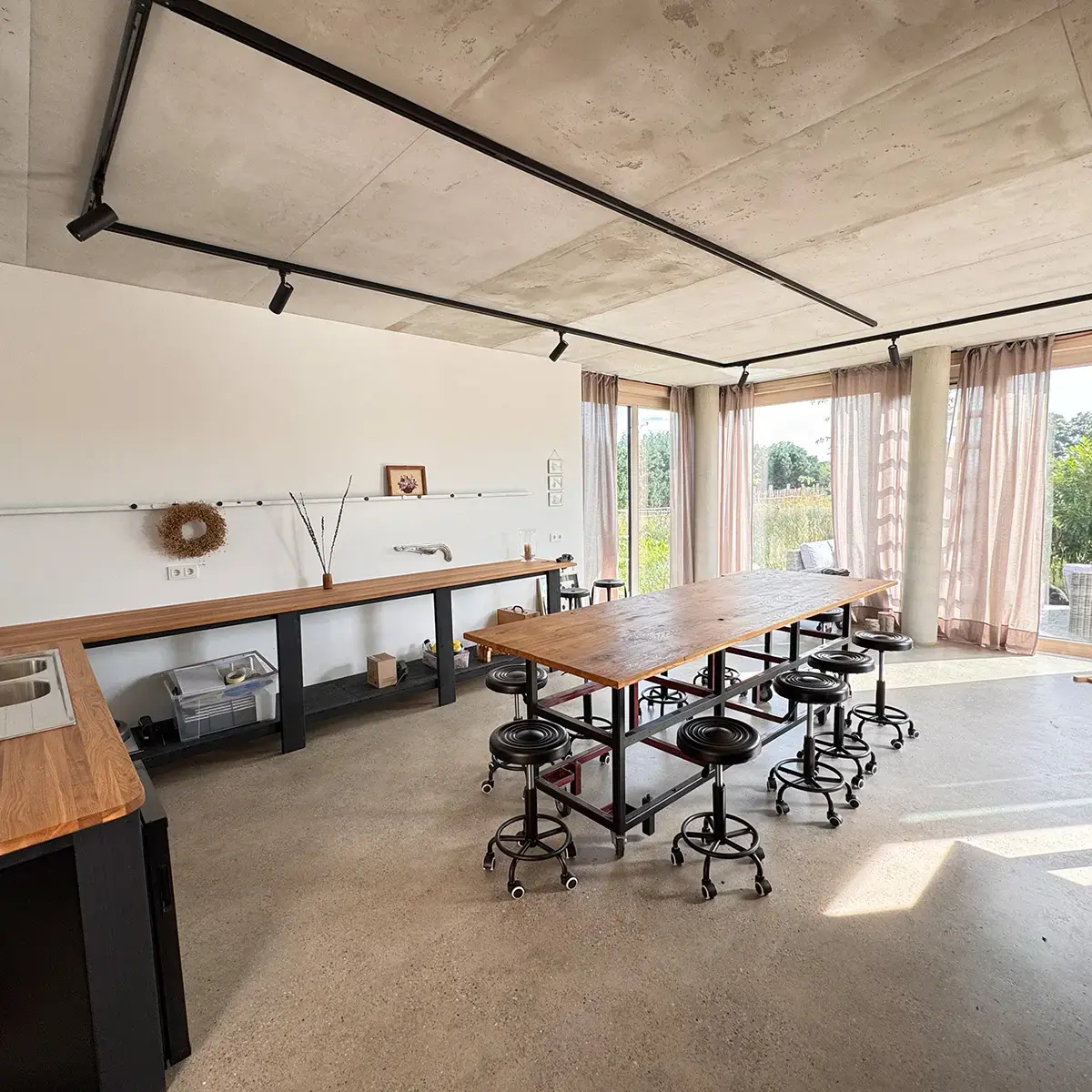 Friedrichshof Werkstatt Atelier