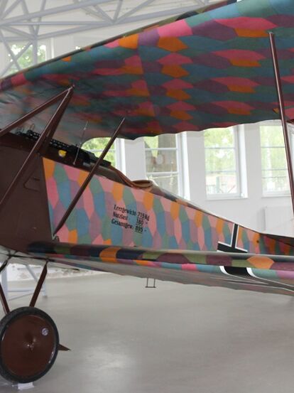 Fokker D-VII, herausragendes Jagdflugzeug im 1. WK (1918)